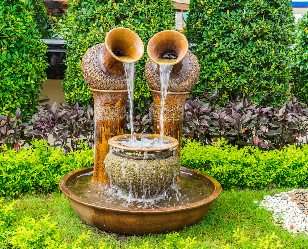 fountain cleaning memphis water gardens 4