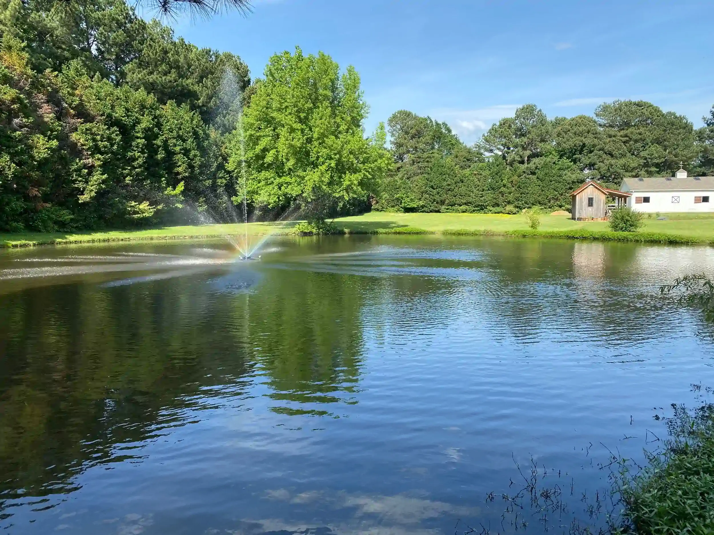 lake maintenance memphis water gardens 12