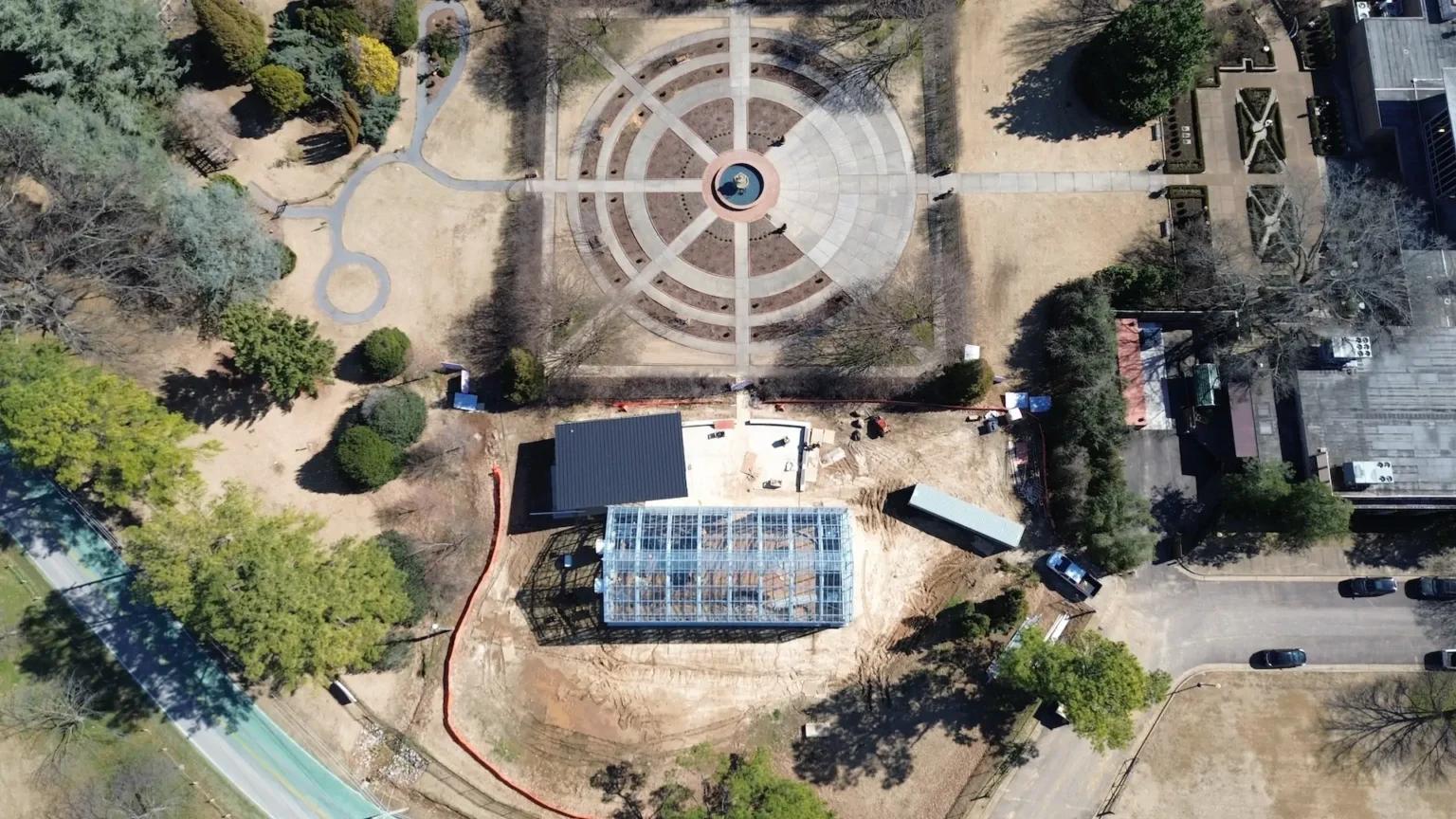 botanic gardens memphis water garden construction 1