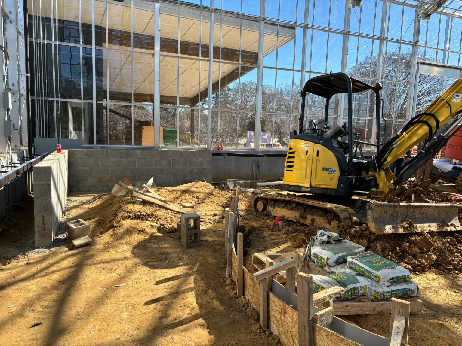 botanic gardens memphis water garden construction 5