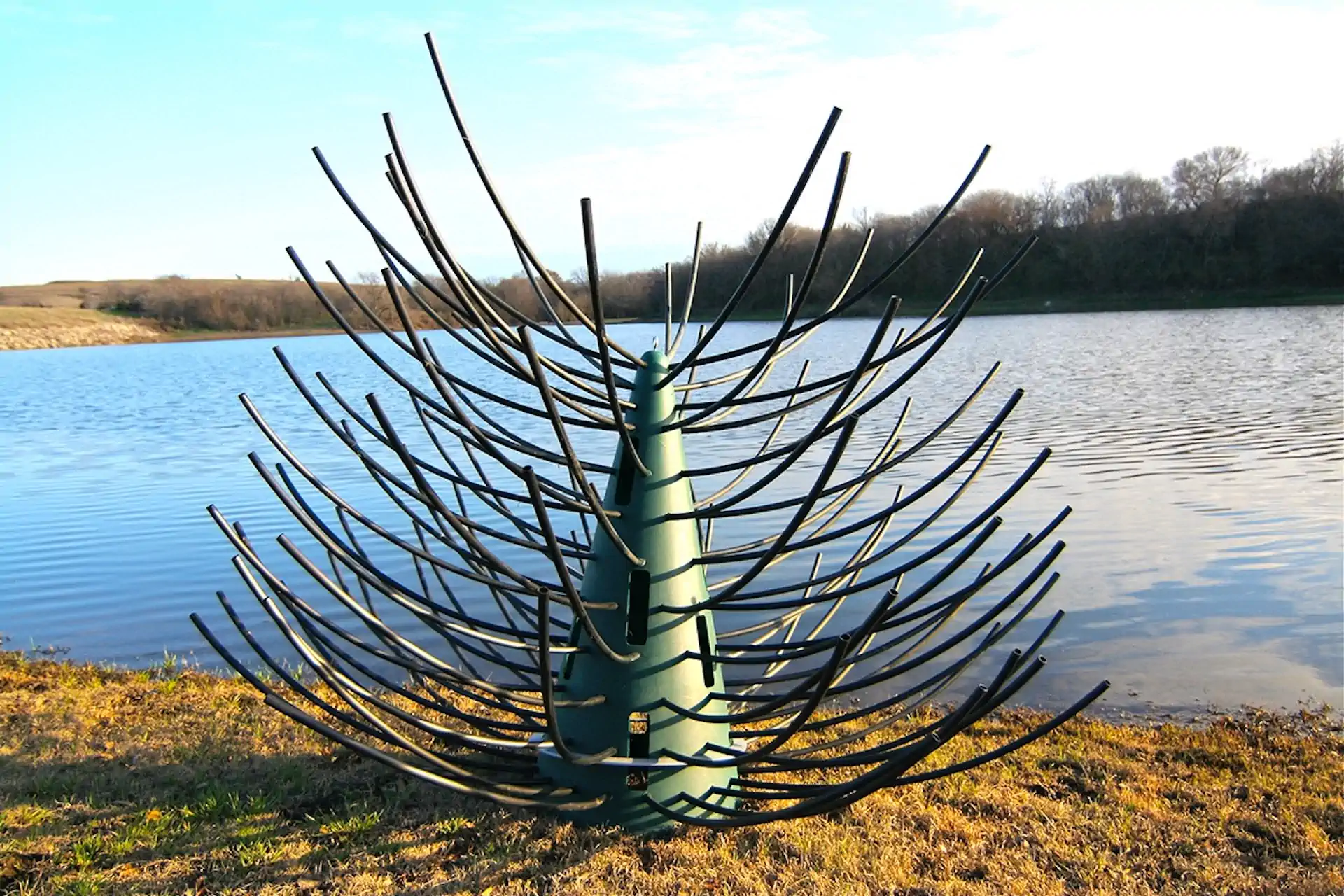 fish habitat installation memphis water gardens 3